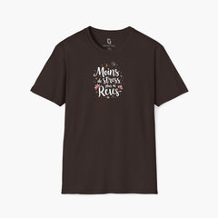 High-quality unisex tee featuring soft, pre-shrunk cotton and a minimalist print