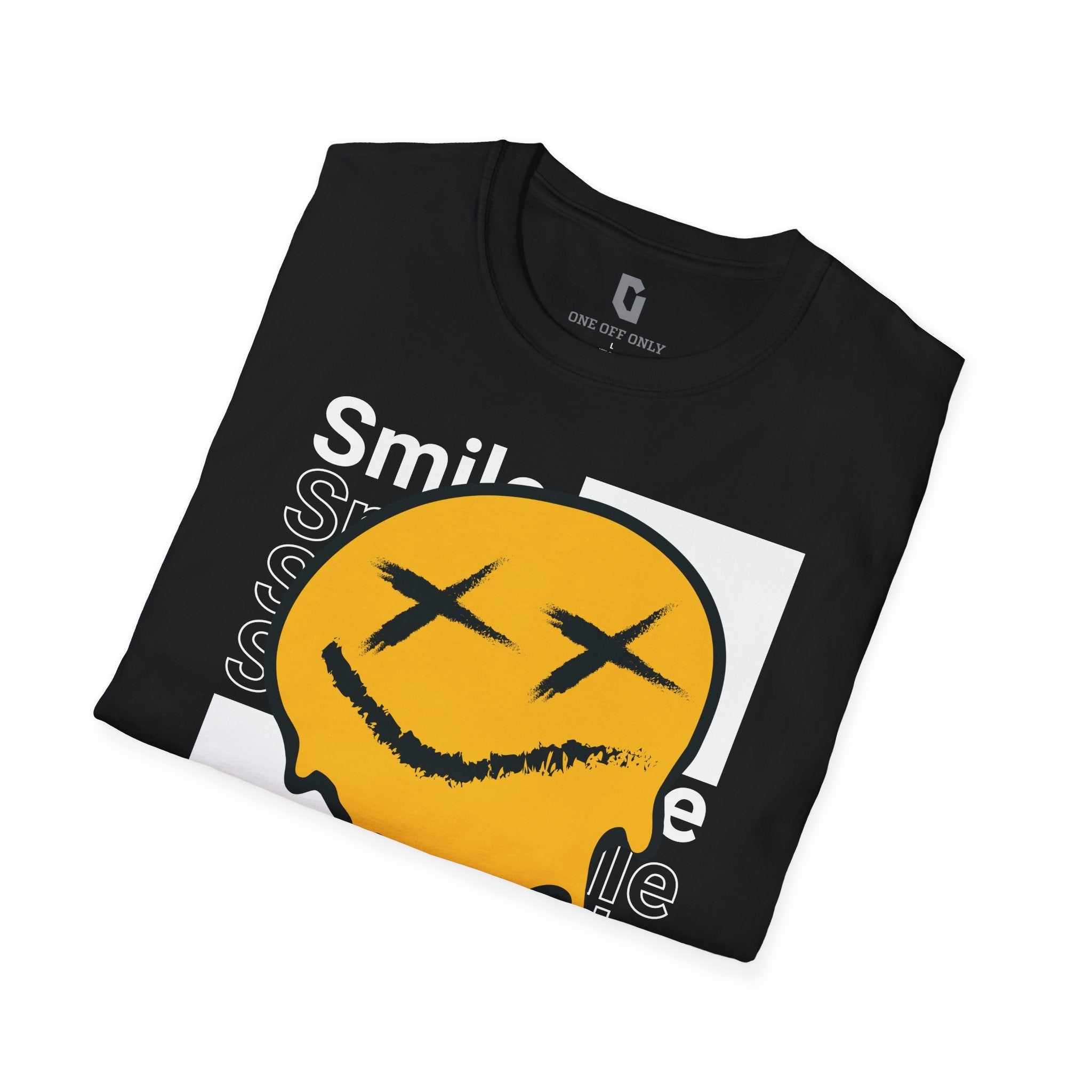 High-quality unisex tee featuring soft, pre-shrunk cotton and a minimalist print