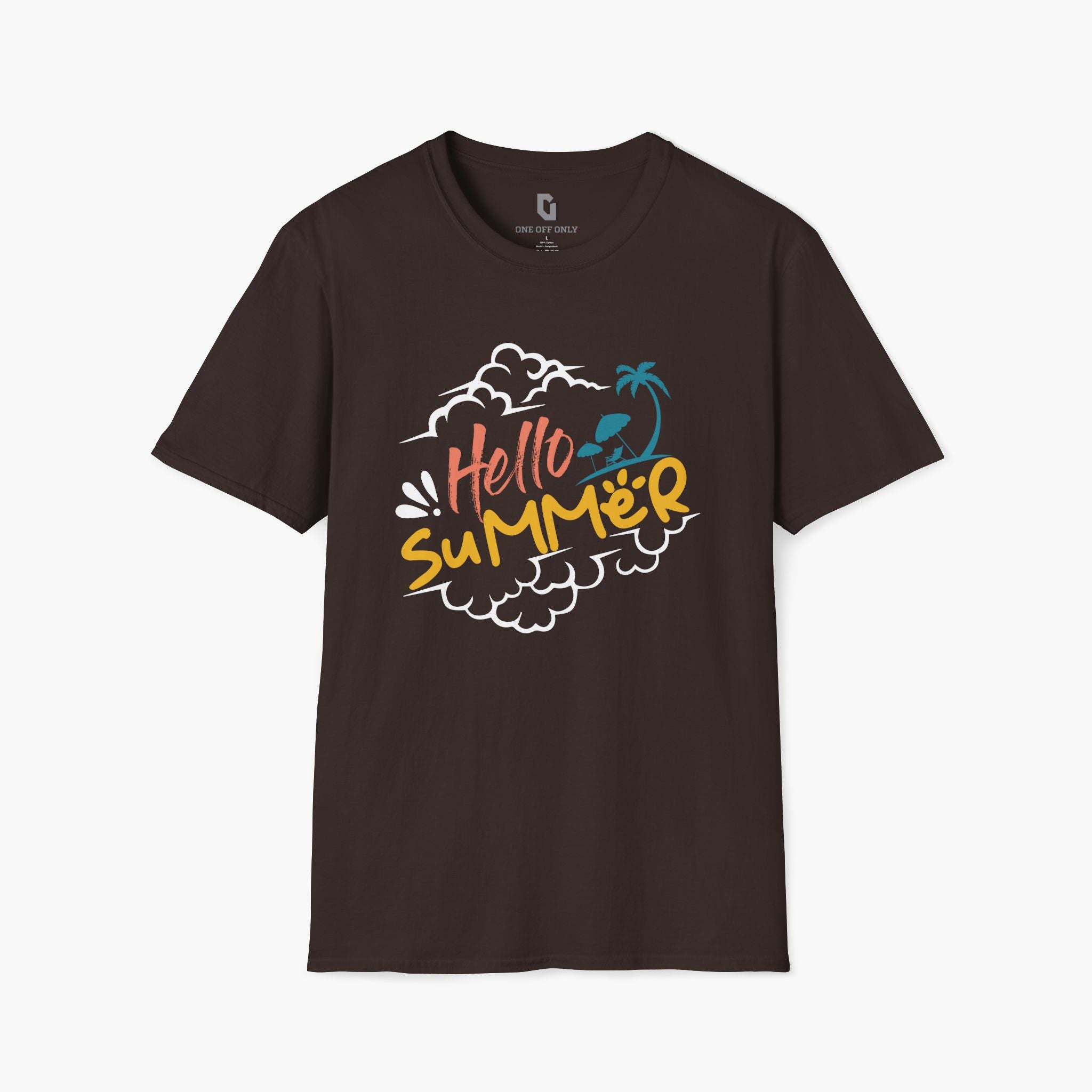 High-quality unisex tee featuring soft, pre-shrunk cotton and a minimalist print