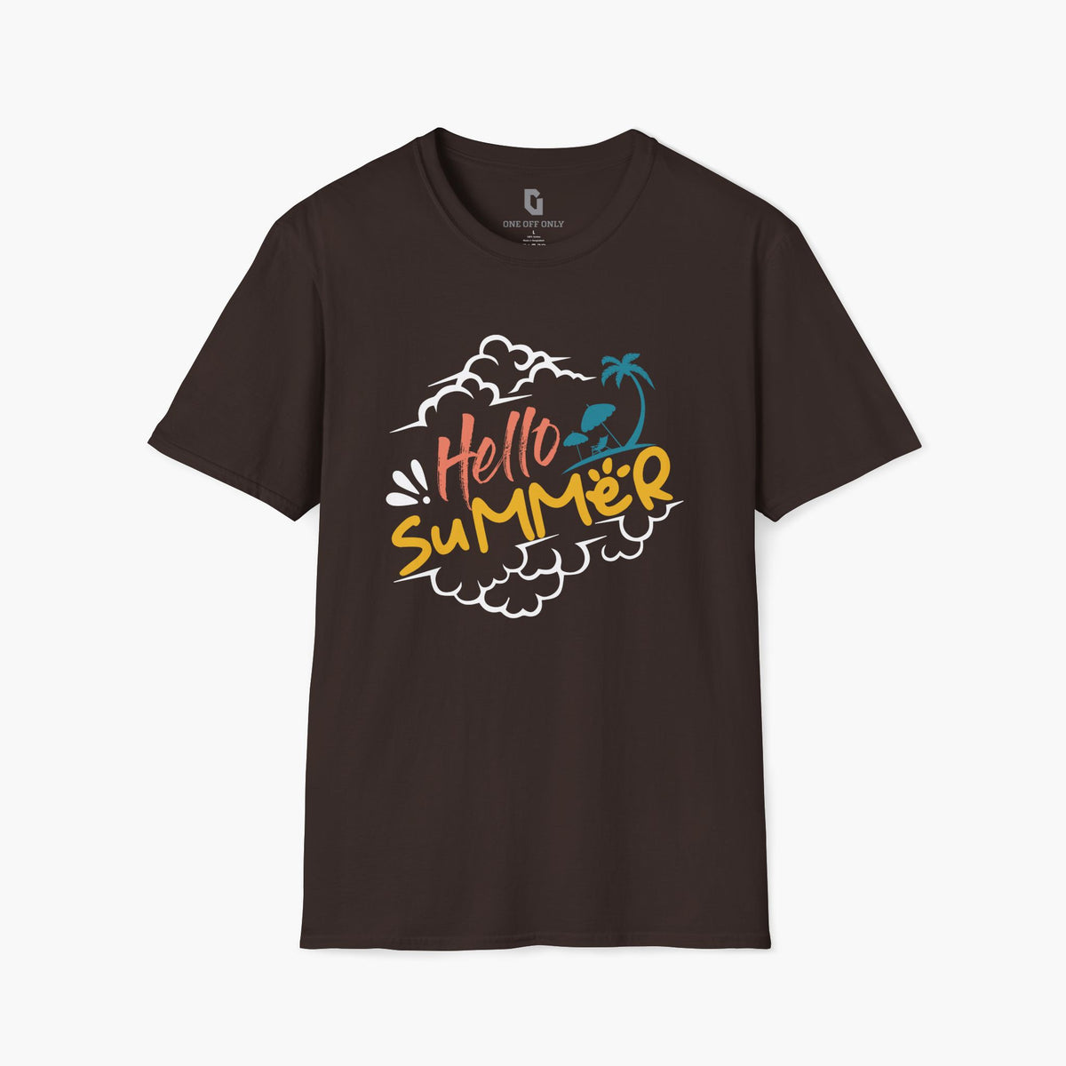 High-quality unisex tee featuring soft, pre-shrunk cotton and a minimalist print
