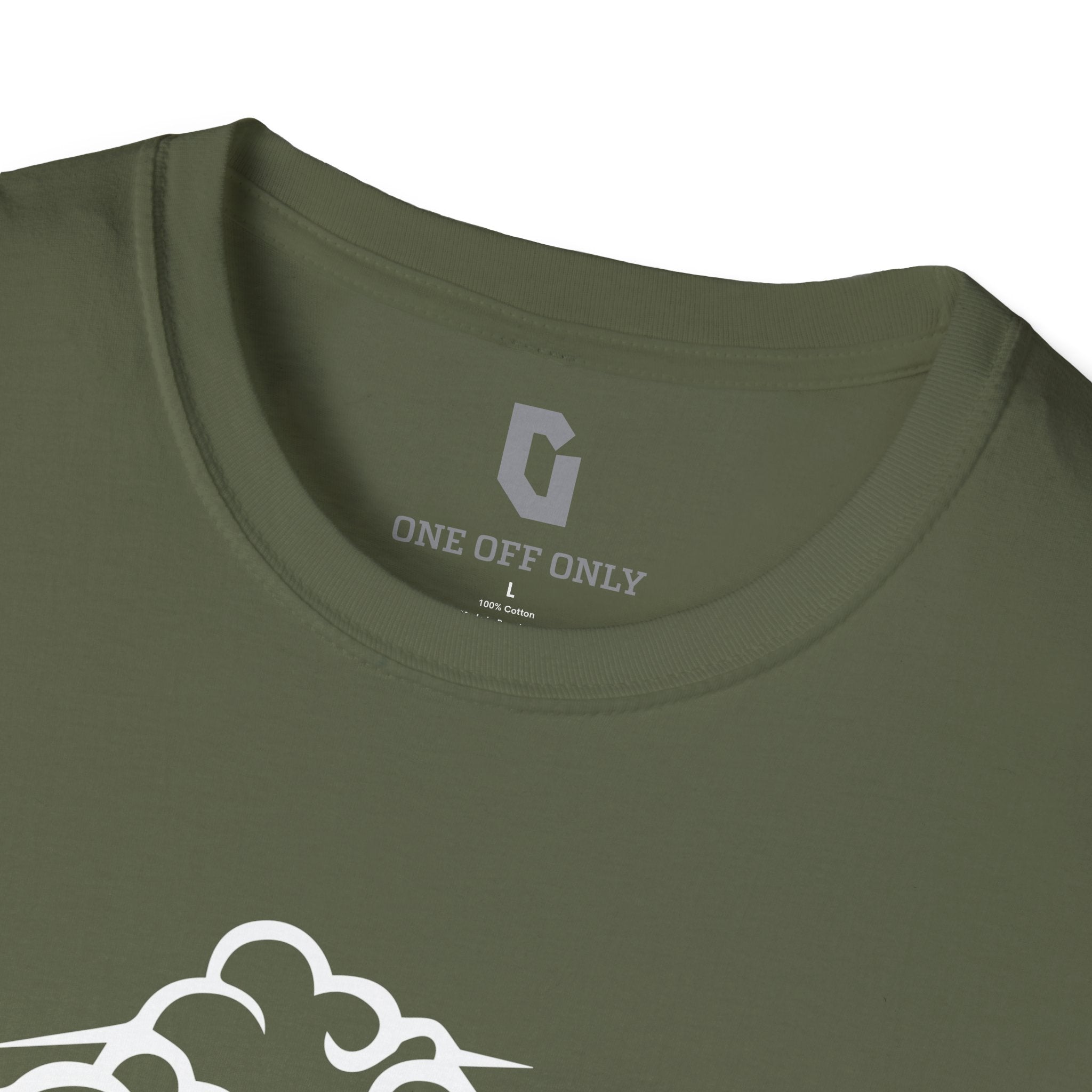 High-quality unisex tee featuring soft, pre-shrunk cotton and a minimalist print