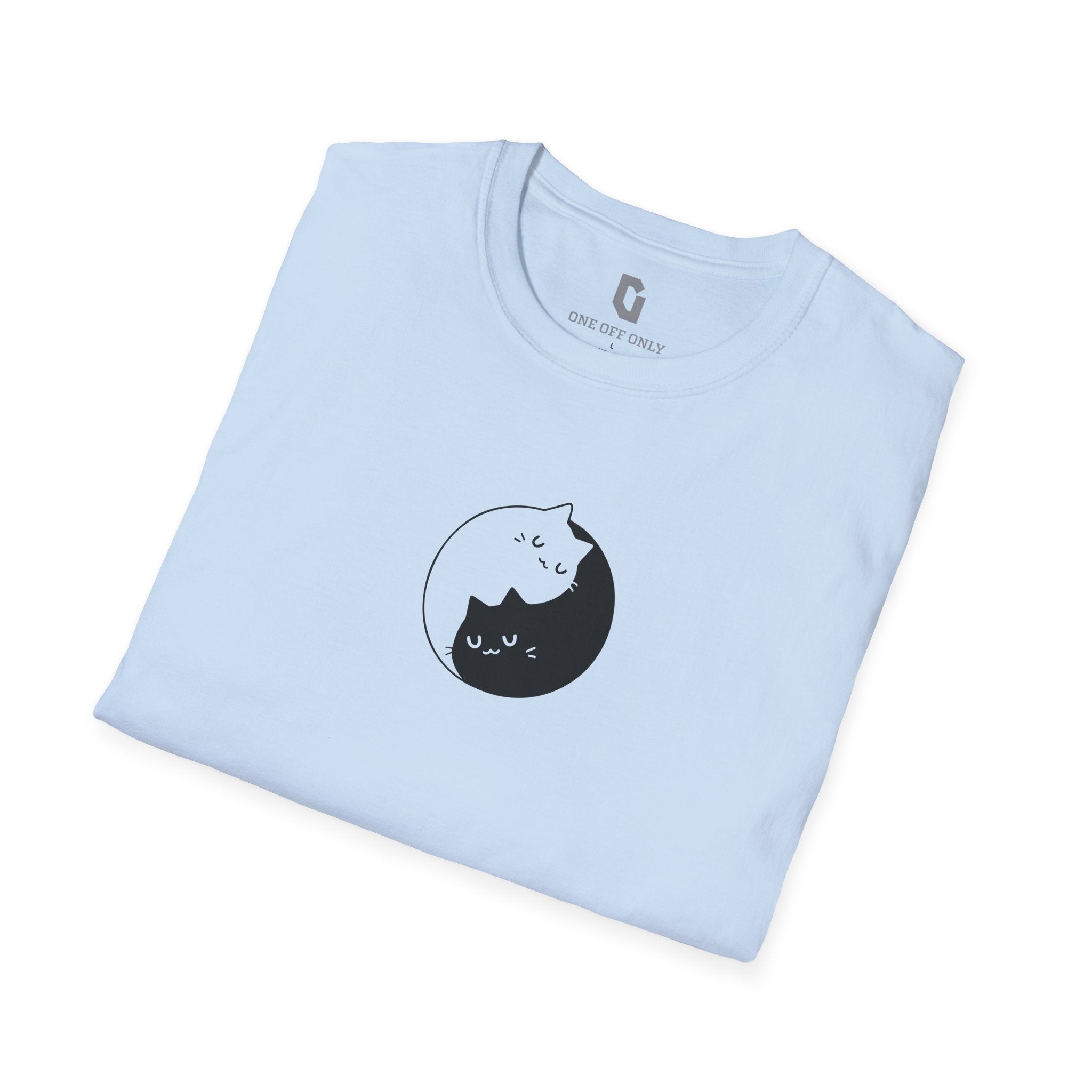 High-quality unisex tee featuring soft, pre-shrunk cotton and a minimalist print