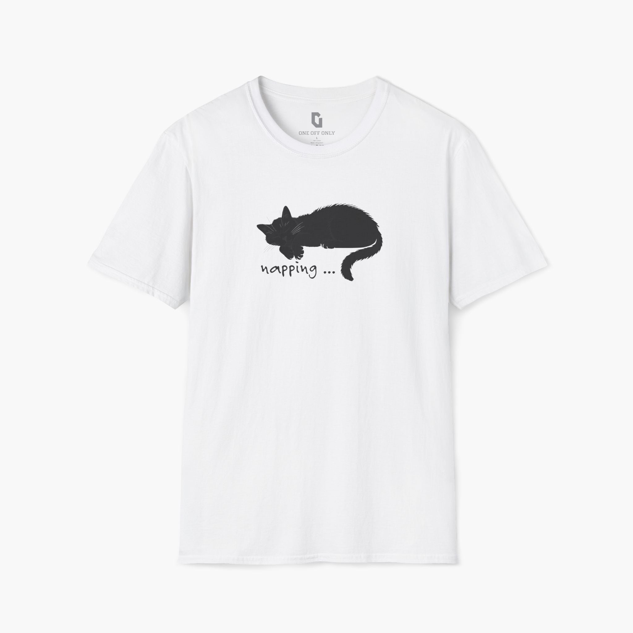 High-quality unisex tee featuring soft, pre-shrunk cotton and a minimalist print