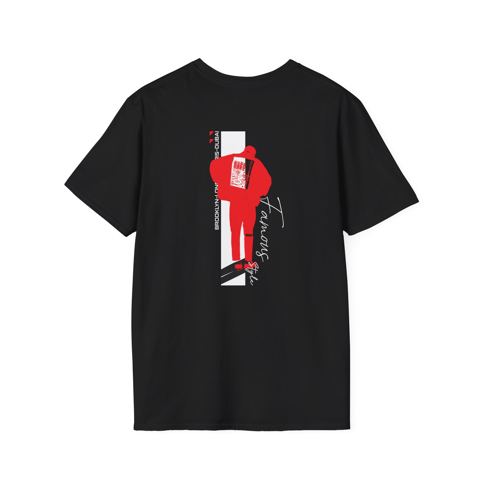 High-quality unisex tee featuring soft, pre-shrunk cotton and a minimalist print