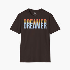 High-quality unisex tee featuring soft, pre-shrunk cotton and a minimalist print