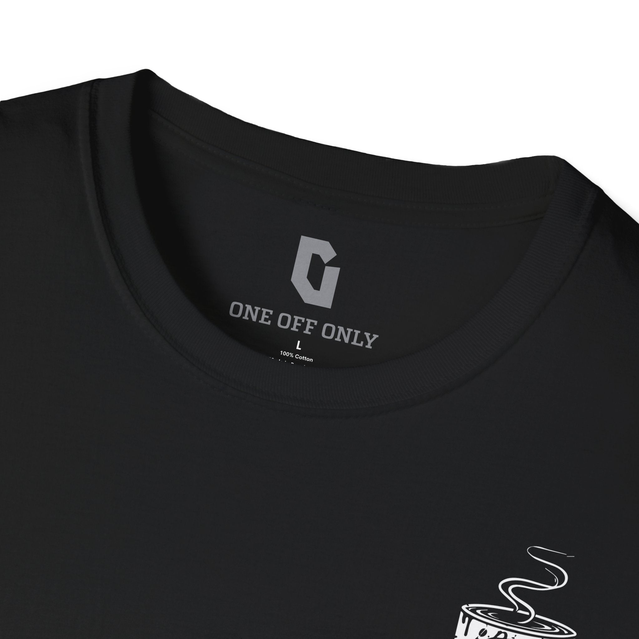 High-quality unisex tee featuring soft, pre-shrunk cotton and a minimalist print