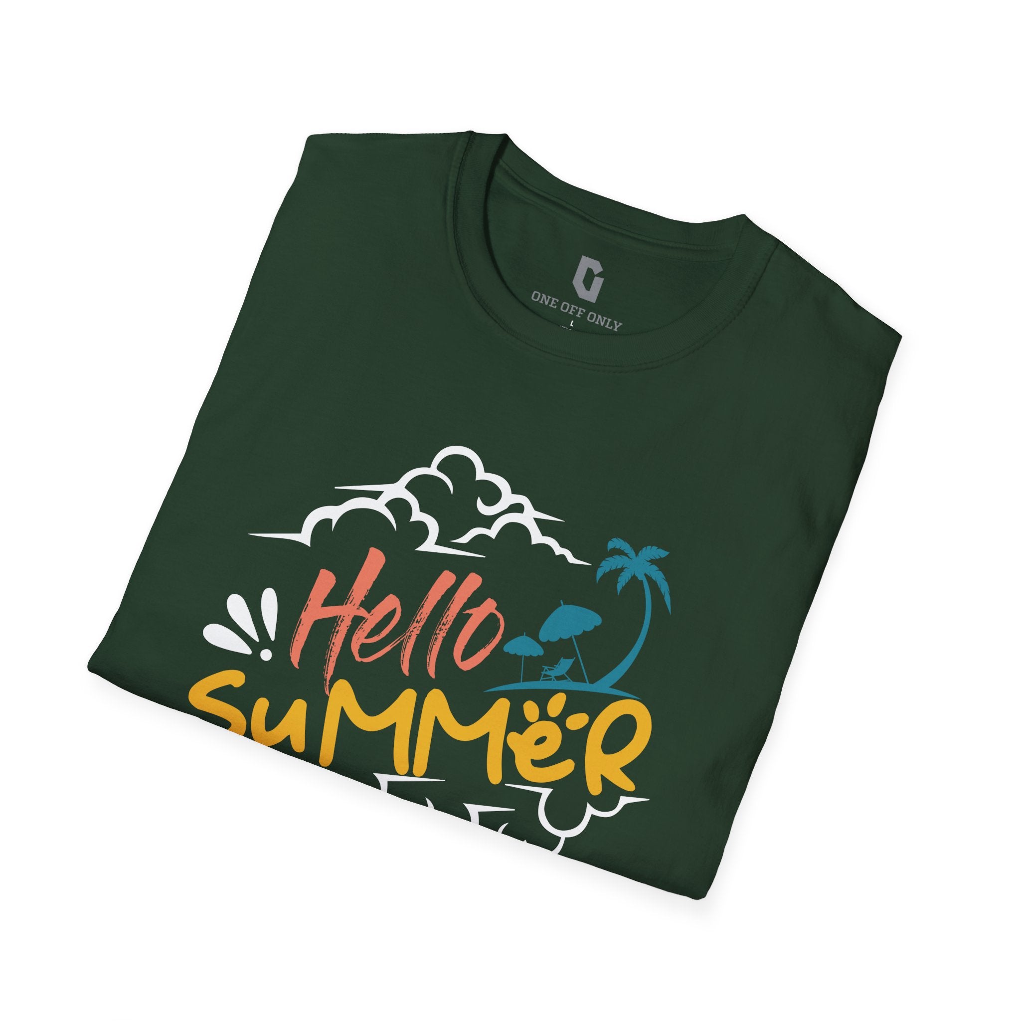 High-quality unisex tee featuring soft, pre-shrunk cotton and a minimalist print