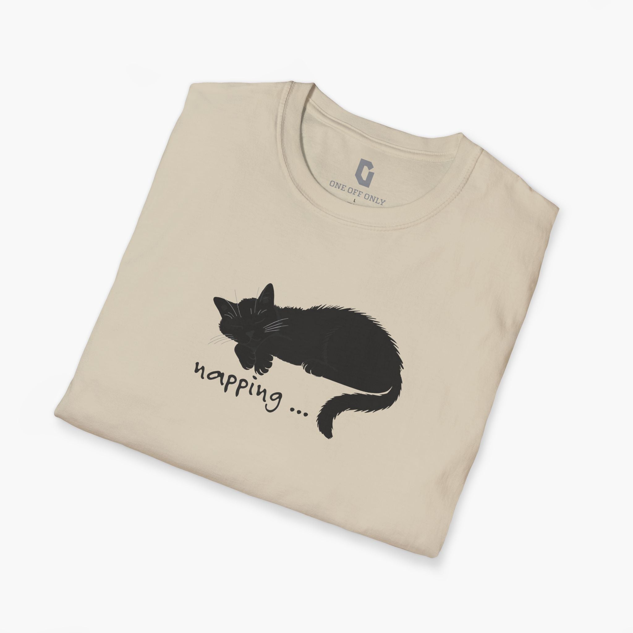 High-quality unisex tee featuring soft, pre-shrunk cotton and a minimalist print