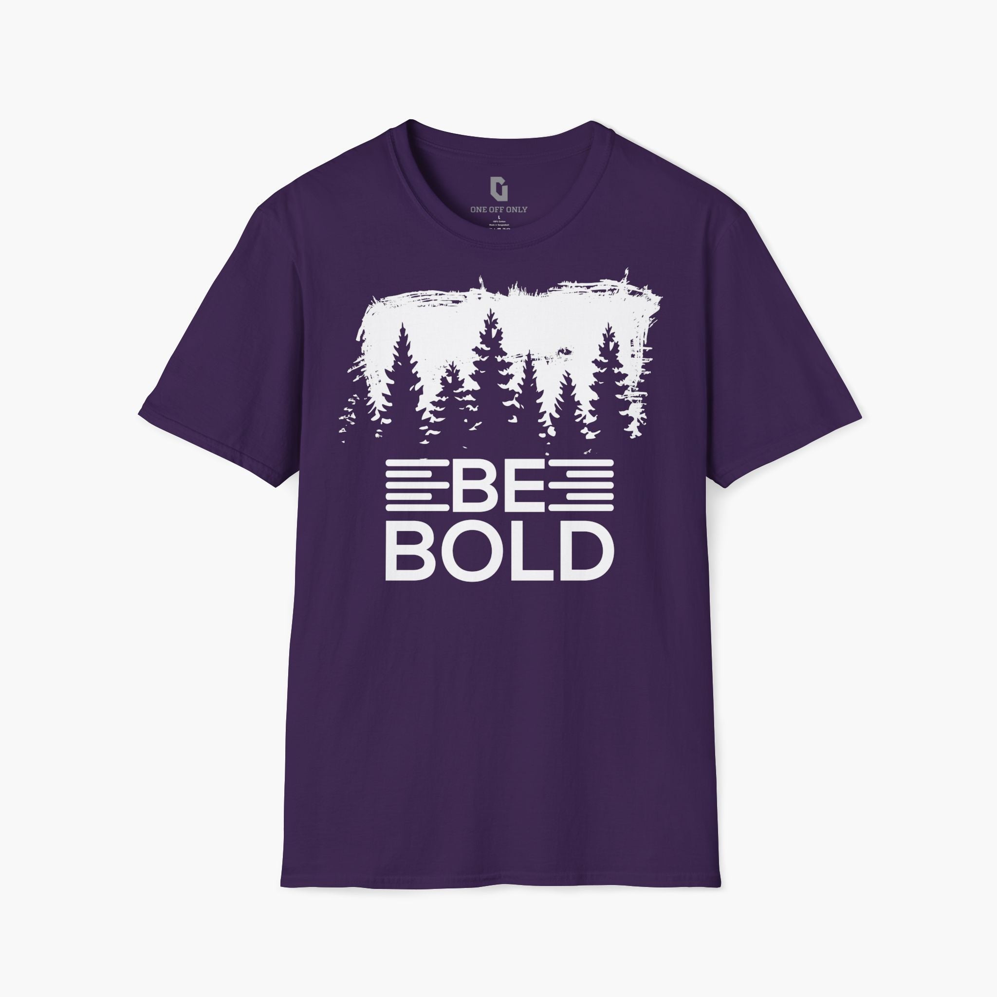 High-quality unisex tee featuring soft, pre-shrunk cotton and a minimalist print