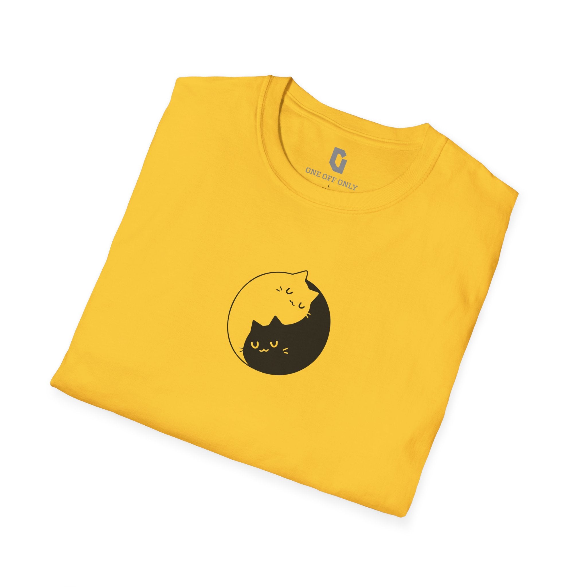 High-quality unisex tee featuring soft, pre-shrunk cotton and a minimalist print