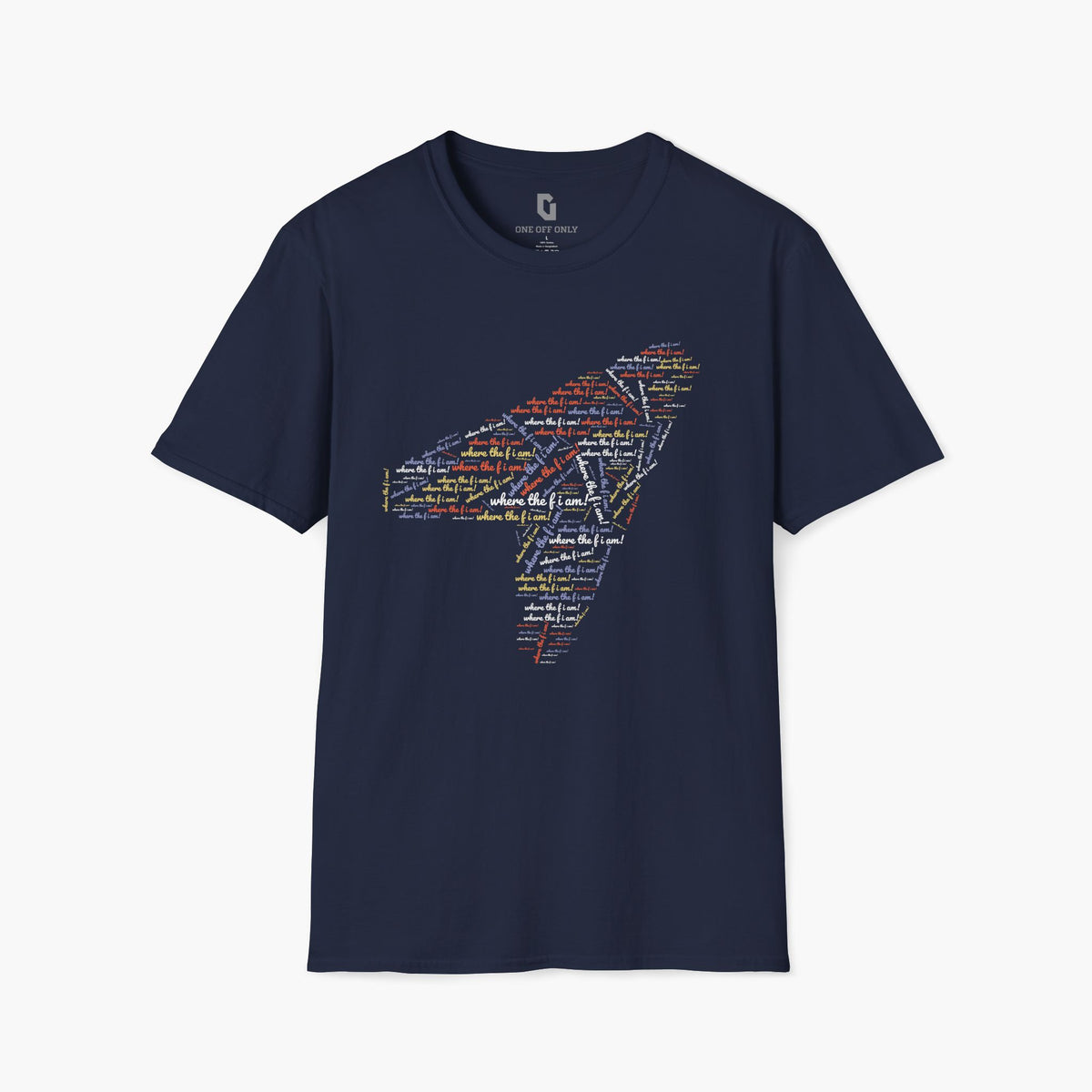 High-quality unisex tee featuring soft, pre-shrunk cotton and a minimalist print