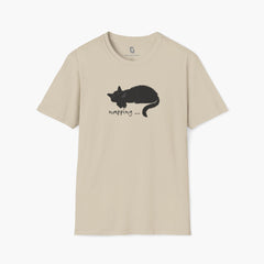 High-quality unisex tee featuring soft, pre-shrunk cotton and a minimalist print