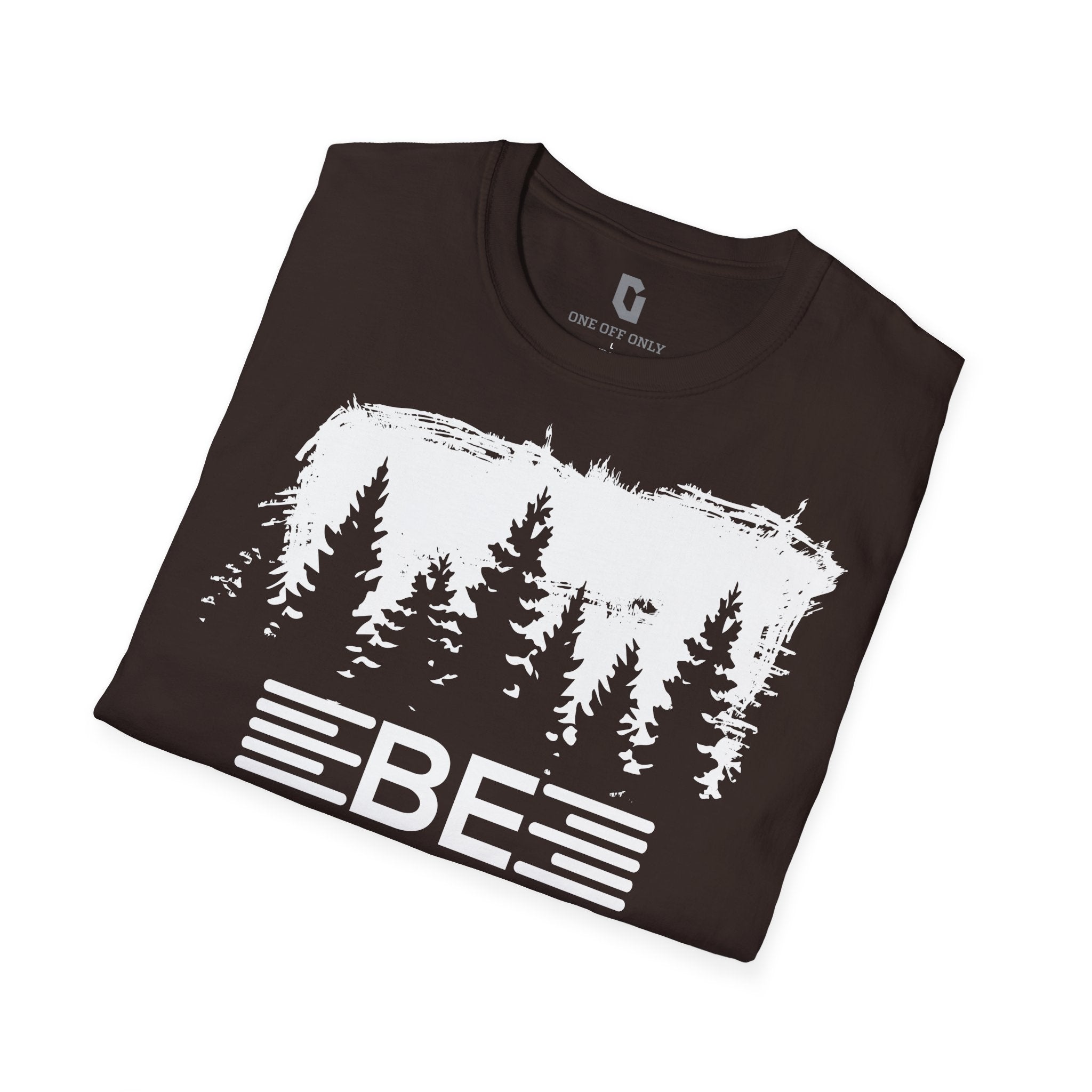 High-quality unisex tee featuring soft, pre-shrunk cotton and a minimalist print