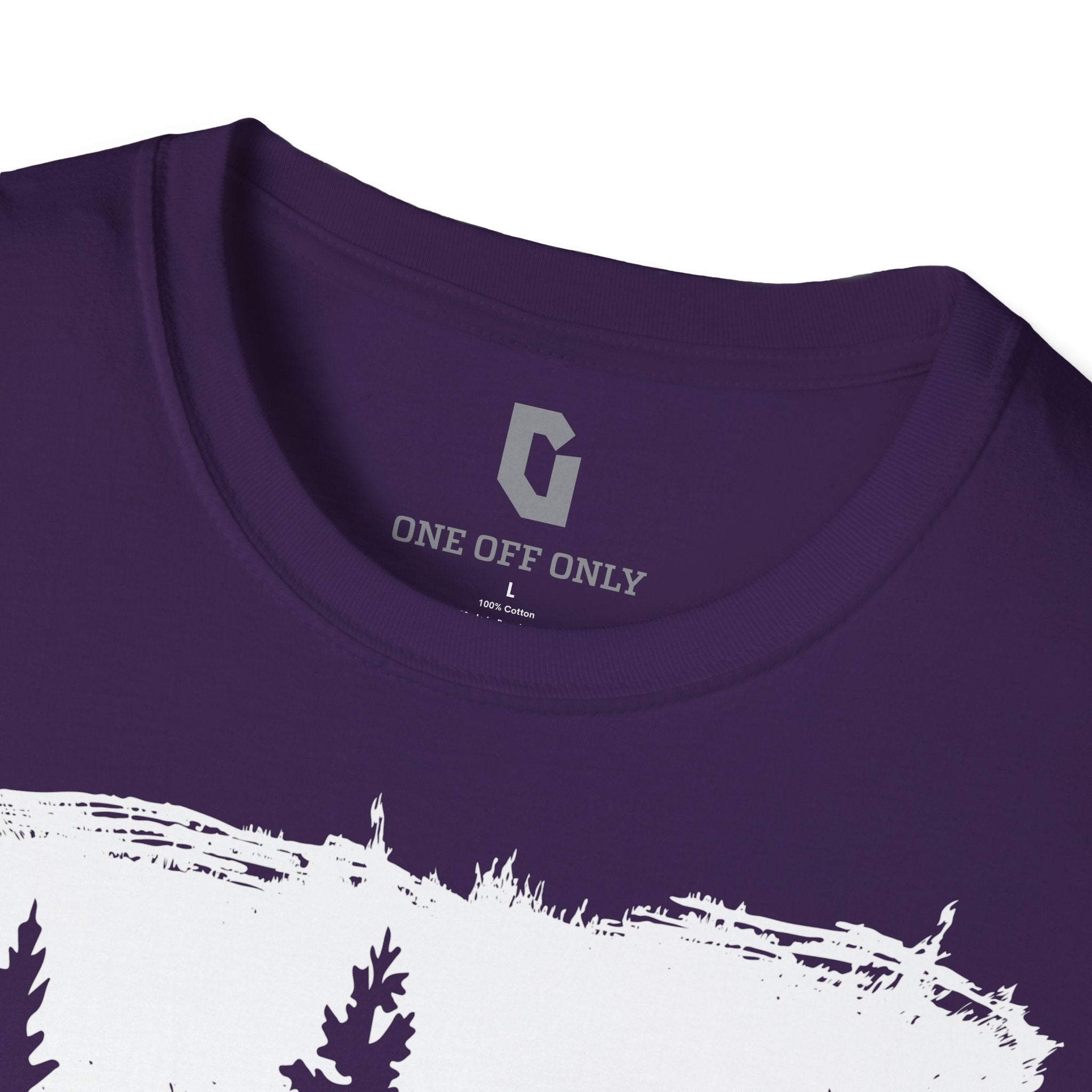 High-quality unisex tee featuring soft, pre-shrunk cotton and a minimalist print