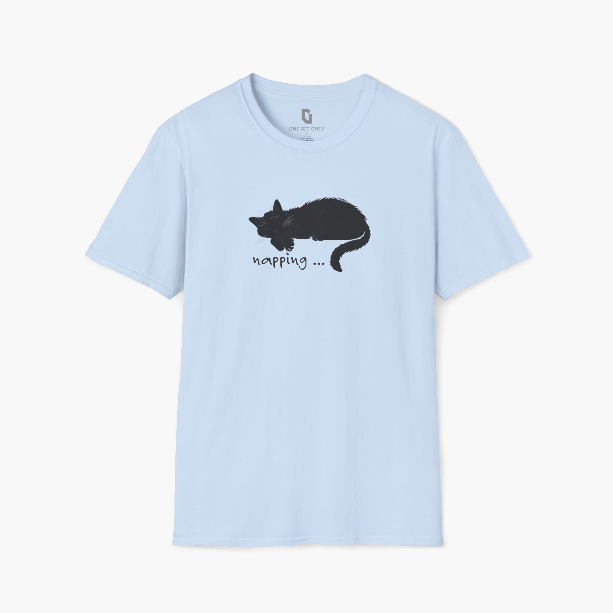 High-quality unisex tee featuring soft, pre-shrunk cotton and a minimalist print