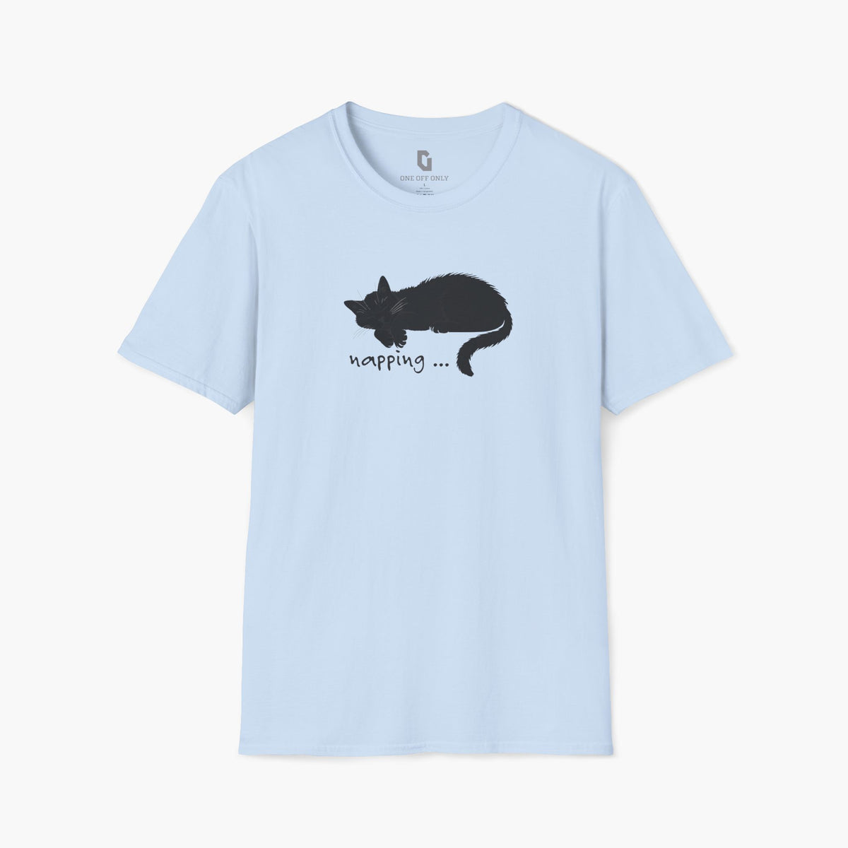 High-quality unisex tee featuring soft, pre-shrunk cotton and a minimalist print