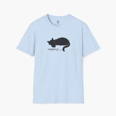 High-quality unisex tee featuring soft, pre-shrunk cotton and a minimalist print