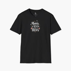 High-quality unisex tee featuring soft, pre-shrunk cotton and a minimalist print