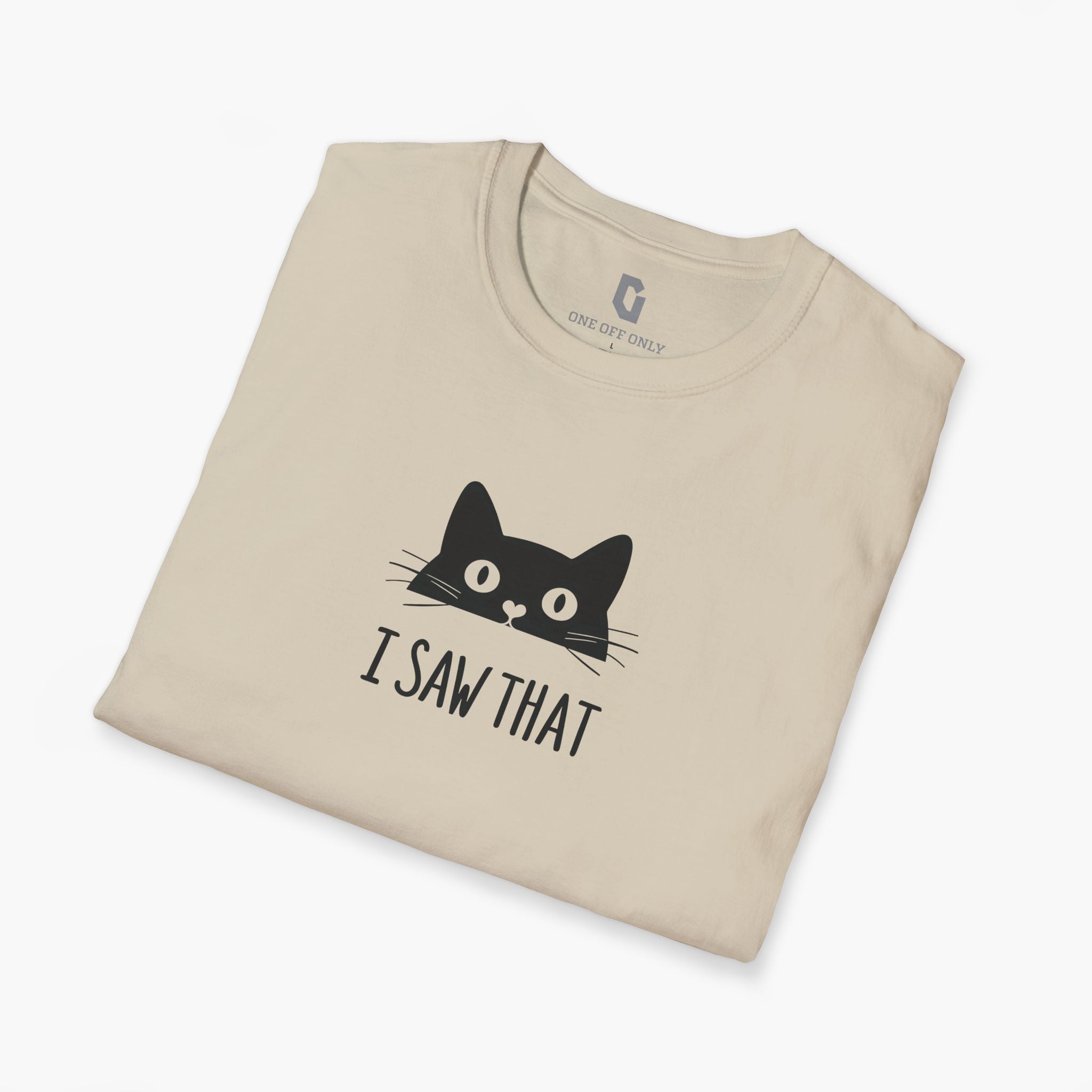 High-quality unisex tee featuring soft, pre-shrunk cotton and a minimalist print