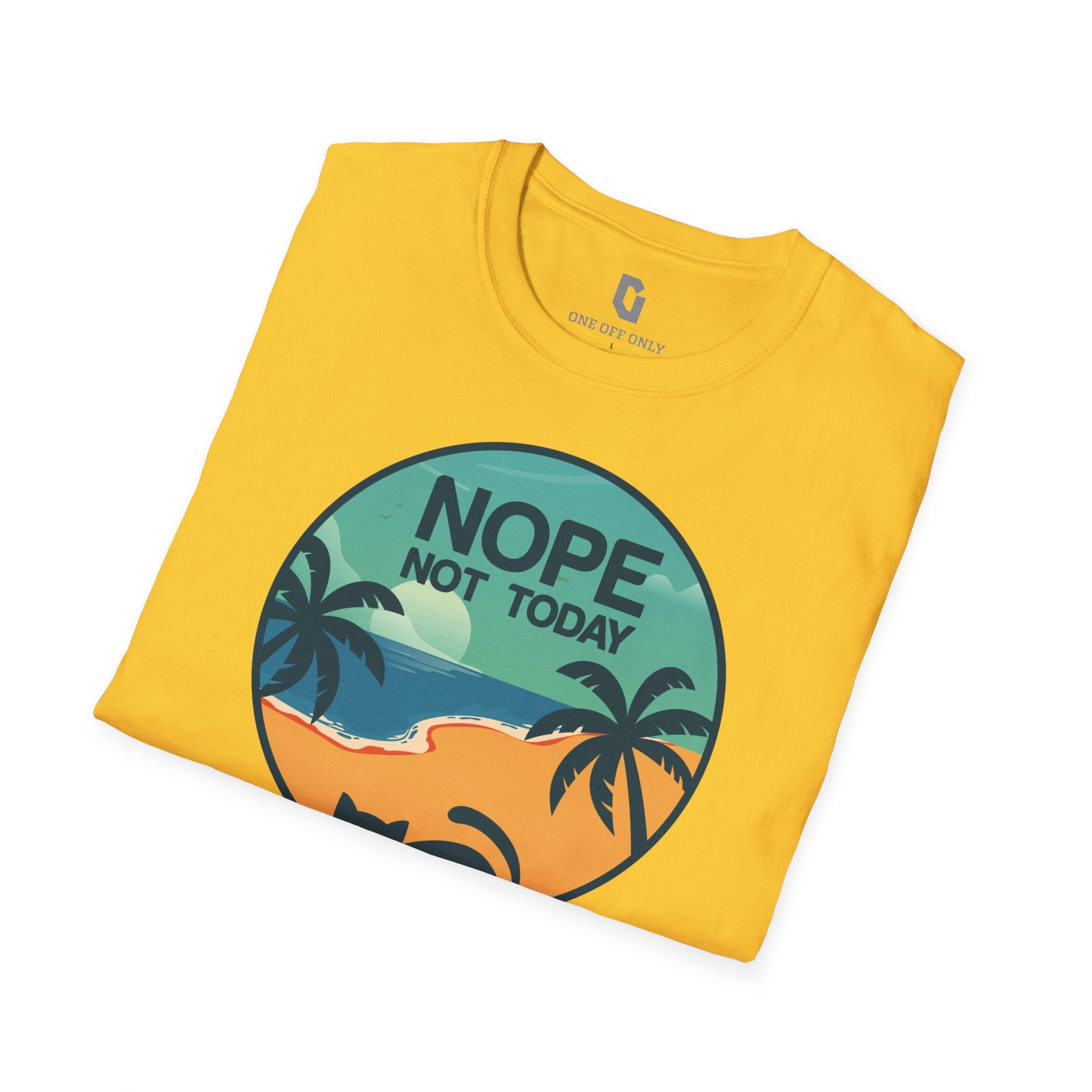High-quality unisex tee featuring soft, pre-shrunk cotton and a minimalist print