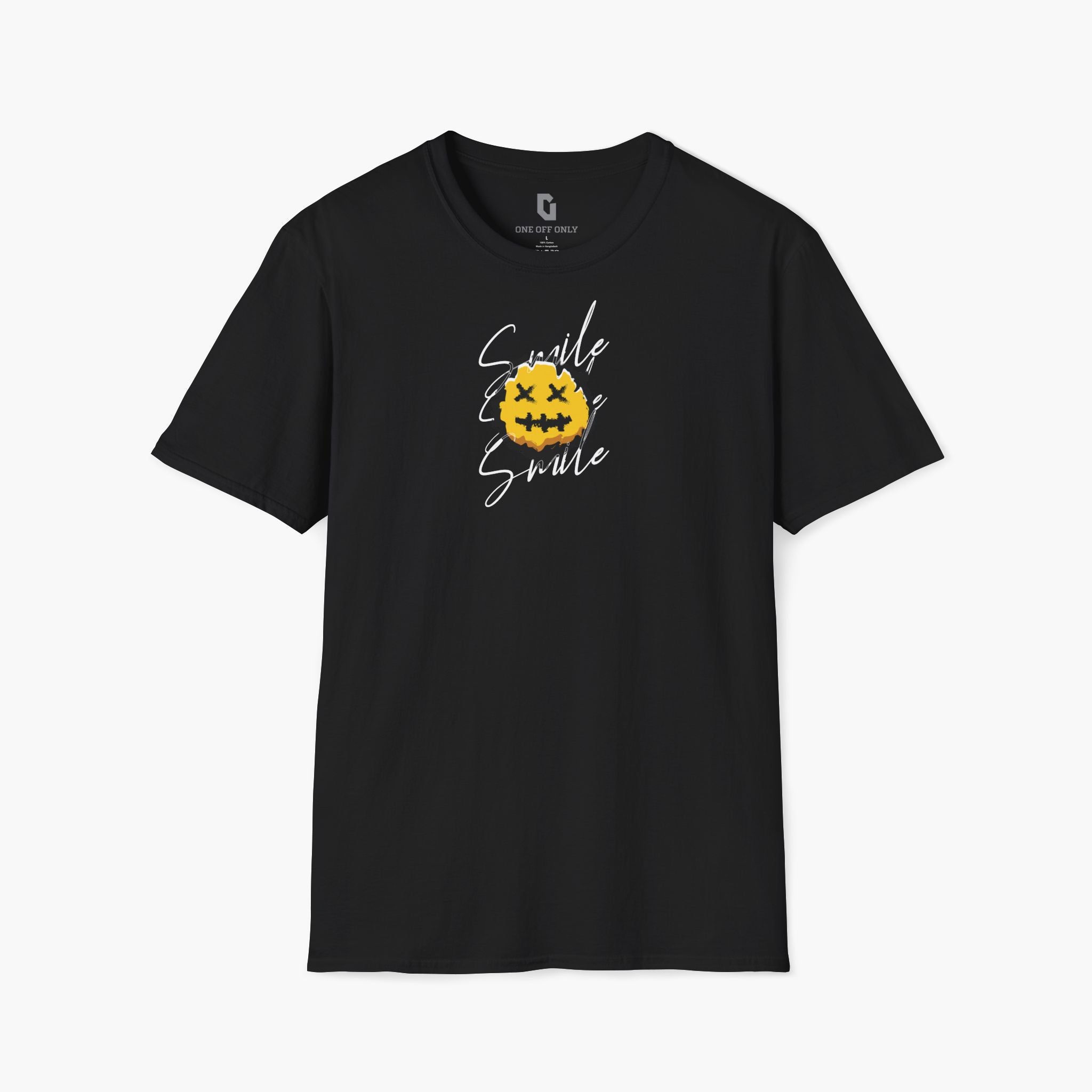 High-quality unisex tee featuring soft, pre-shrunk cotton and a minimalist print