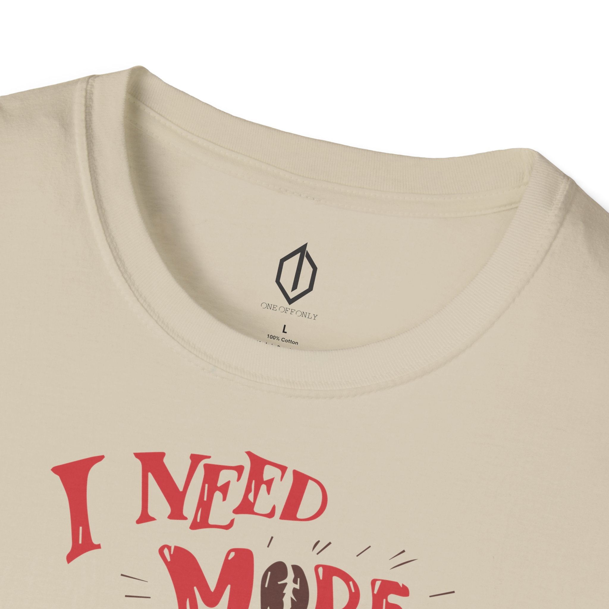 High-quality unisex tee featuring soft, pre-shrunk cotton and a minimalist print