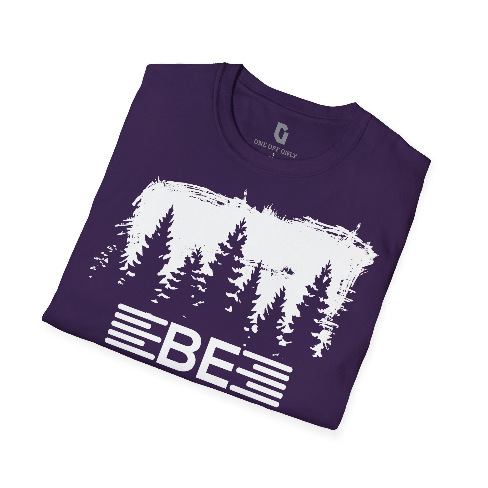 High-quality unisex tee featuring soft, pre-shrunk cotton and a minimalist print