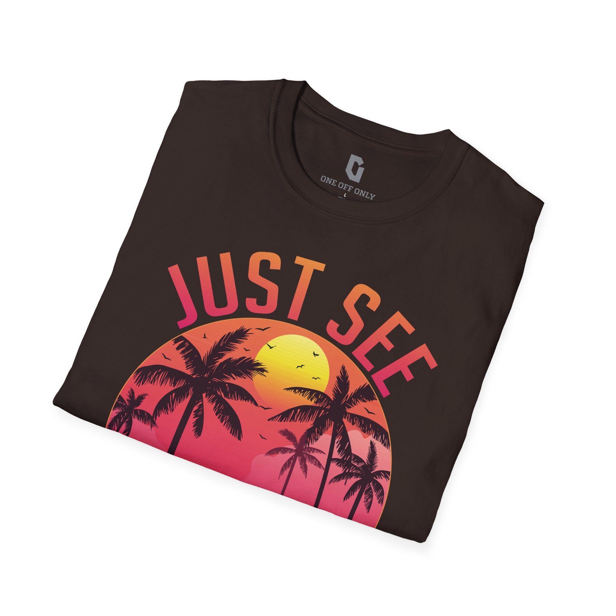 High-quality unisex tee featuring soft, pre-shrunk cotton and a minimalist print