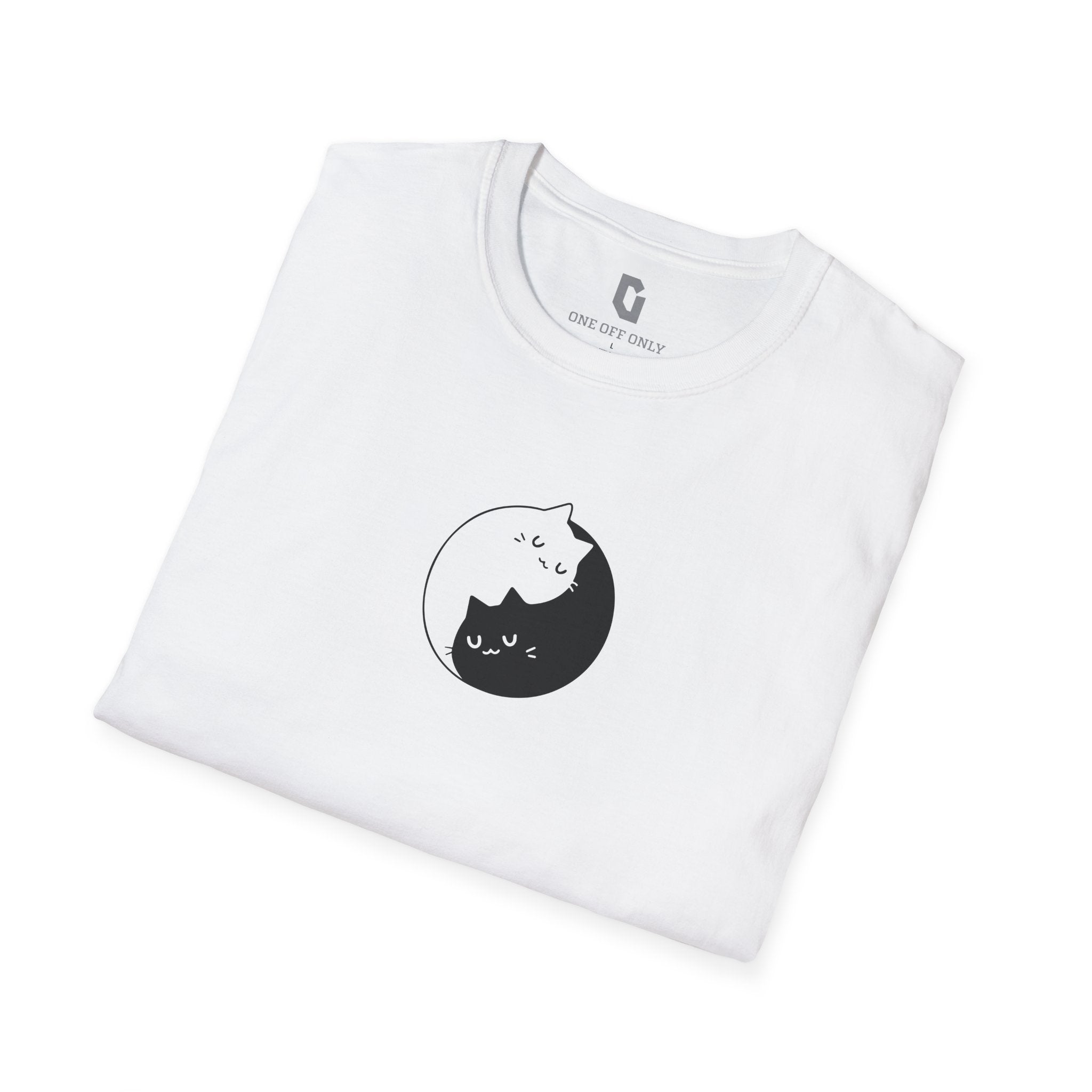 High-quality unisex tee featuring soft, pre-shrunk cotton and a minimalist print