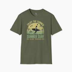 High-quality unisex tee featuring soft, pre-shrunk cotton and a minimalist print