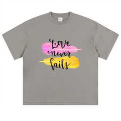 High-quality unisex tee featuring soft, pre-shrunk cotton and a minimalist print