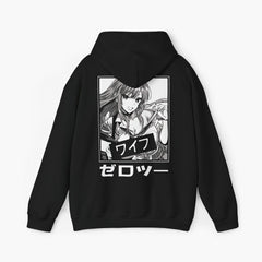 Unisex pullover hoodie made from soft, heavyweight cotton blend with a relaxed fit and clean graphic design