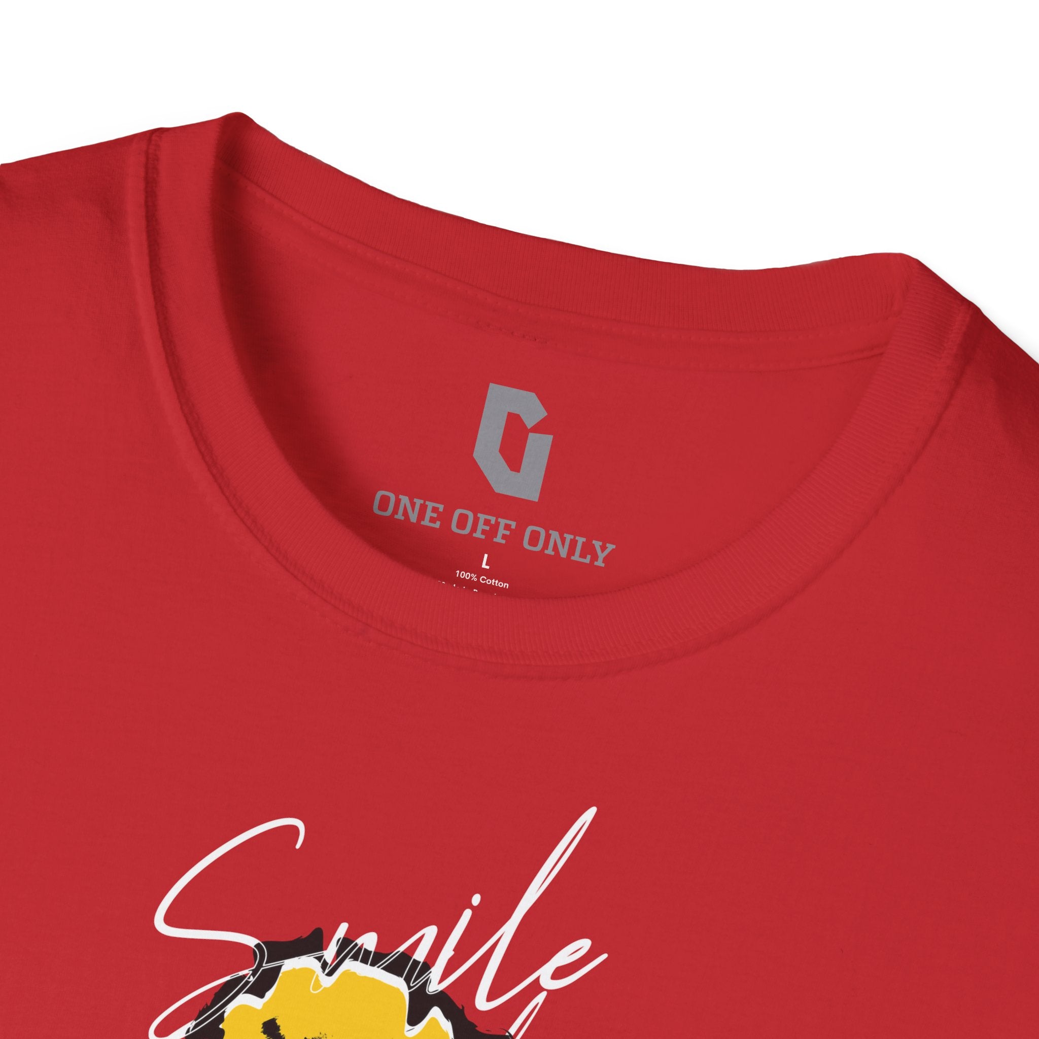 High-quality unisex tee featuring soft, pre-shrunk cotton and a minimalist print