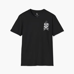 High-quality unisex tee featuring soft, pre-shrunk cotton and a minimalist print