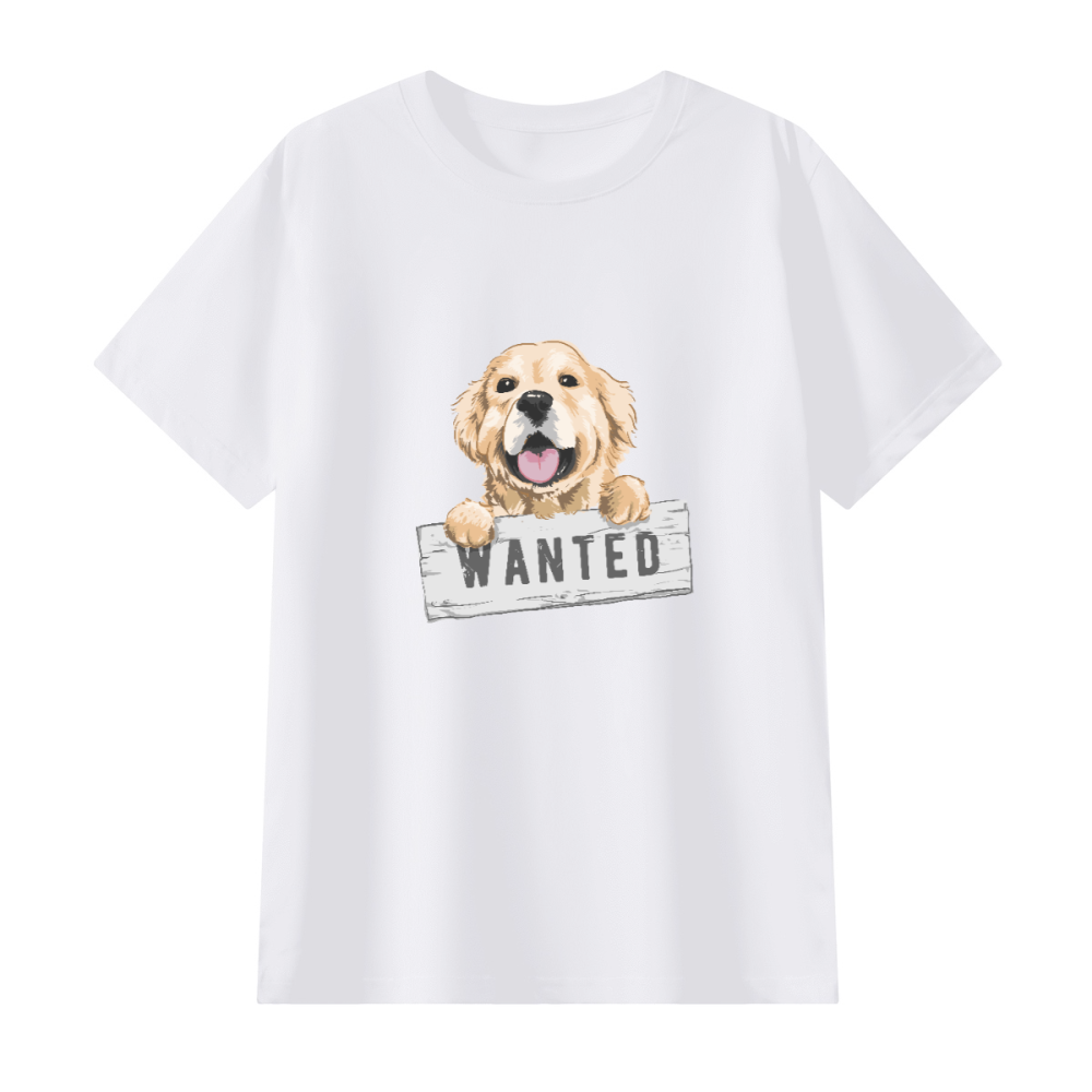 WantedDog Combed Cotton Regular Fit T-Shirt