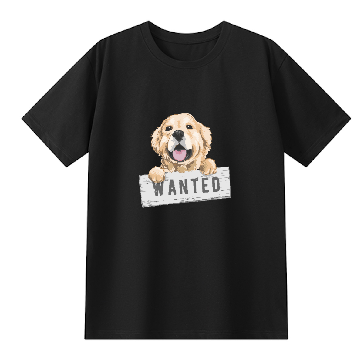 WantedDog Combed Cotton Regular Fit T-Shirt
