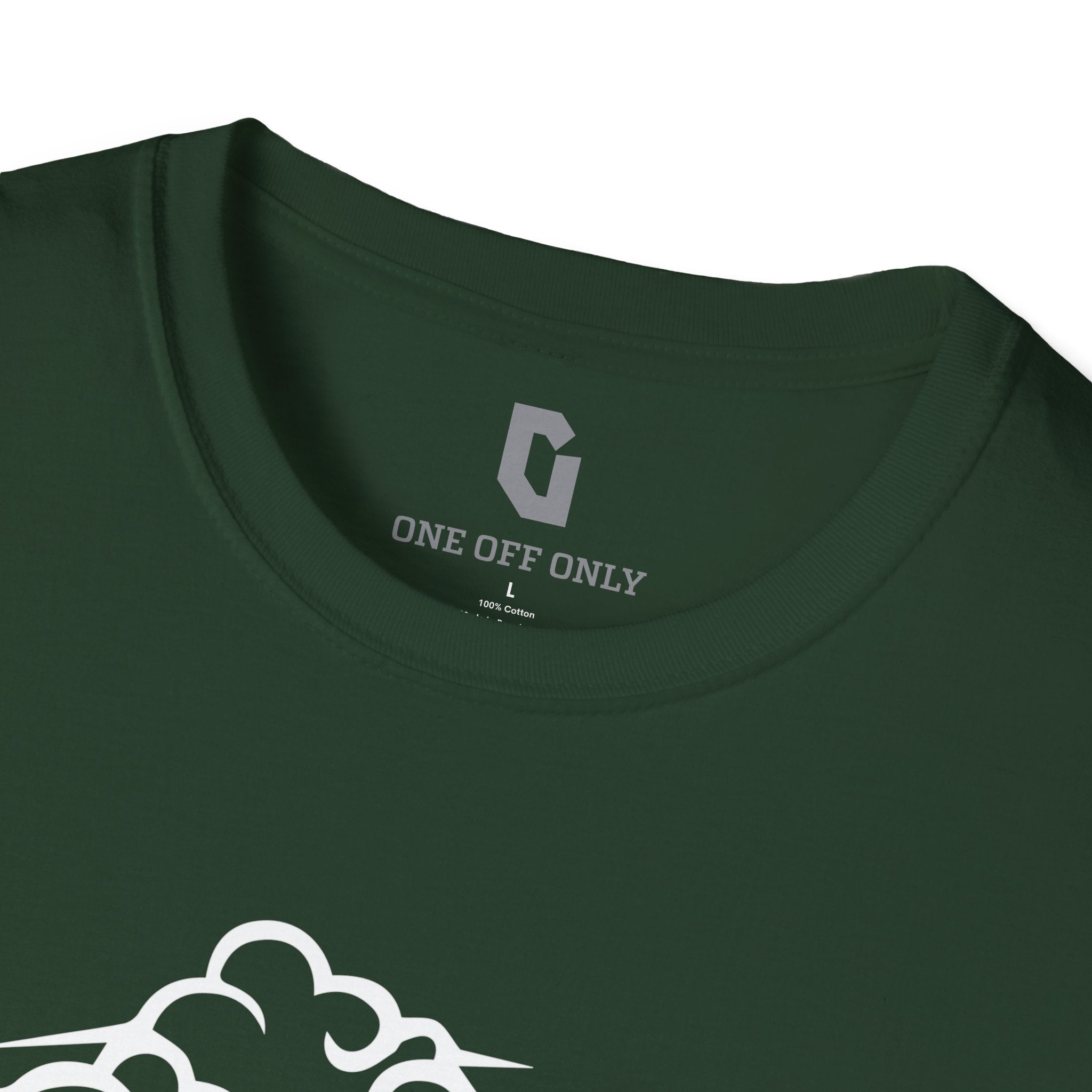 High-quality unisex tee featuring soft, pre-shrunk cotton and a minimalist print