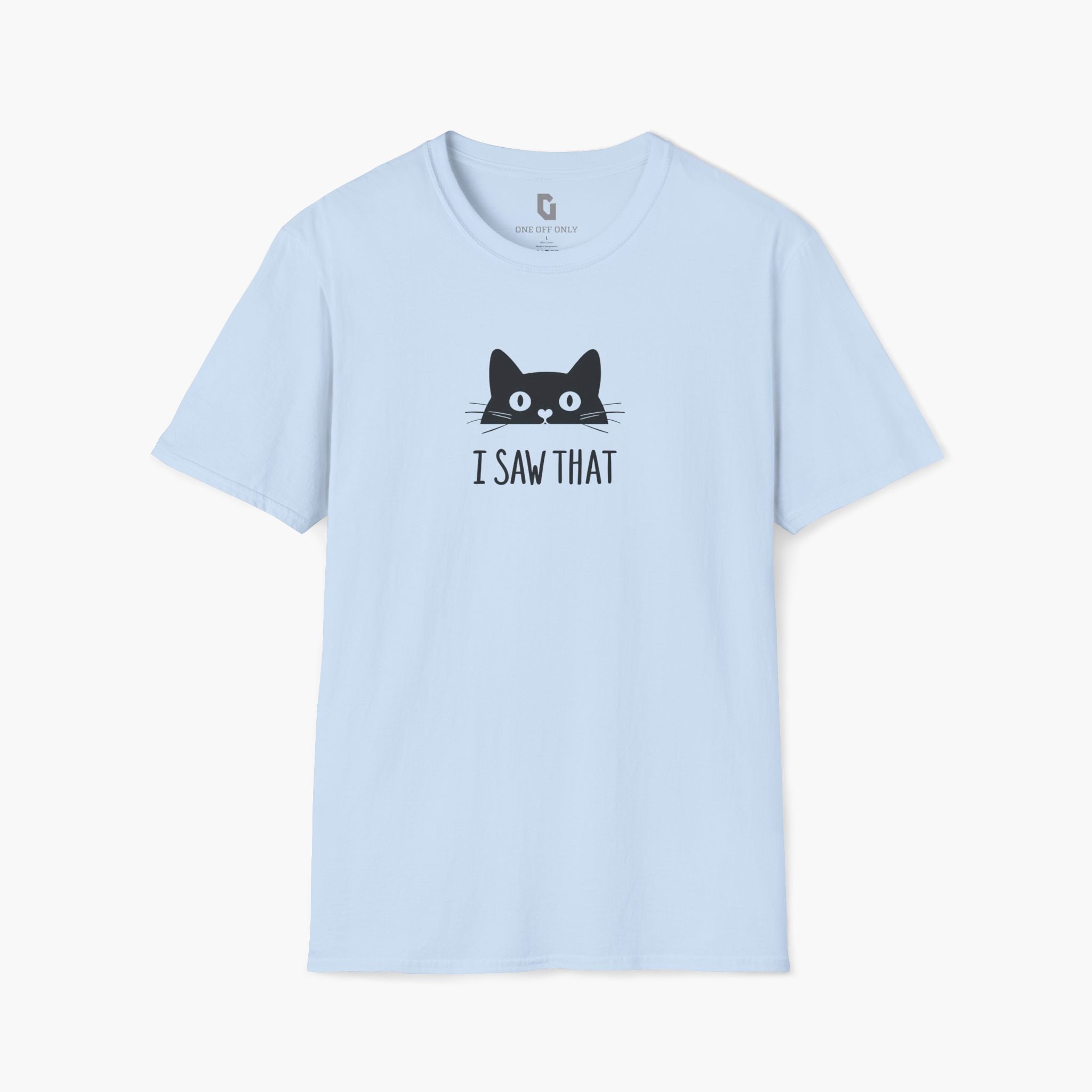 High-quality unisex tee featuring soft, pre-shrunk cotton and a minimalist print