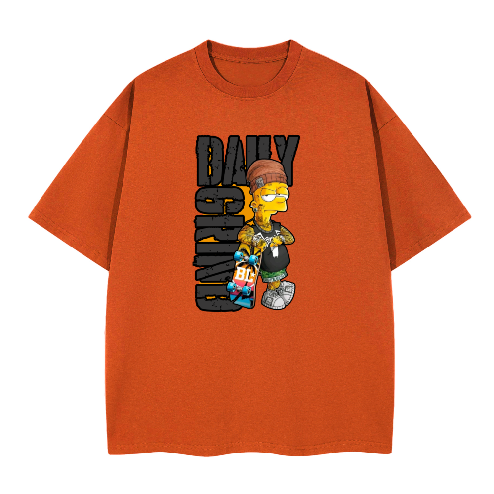 Skater Hustle Tee Unisex Boxy T-shirt