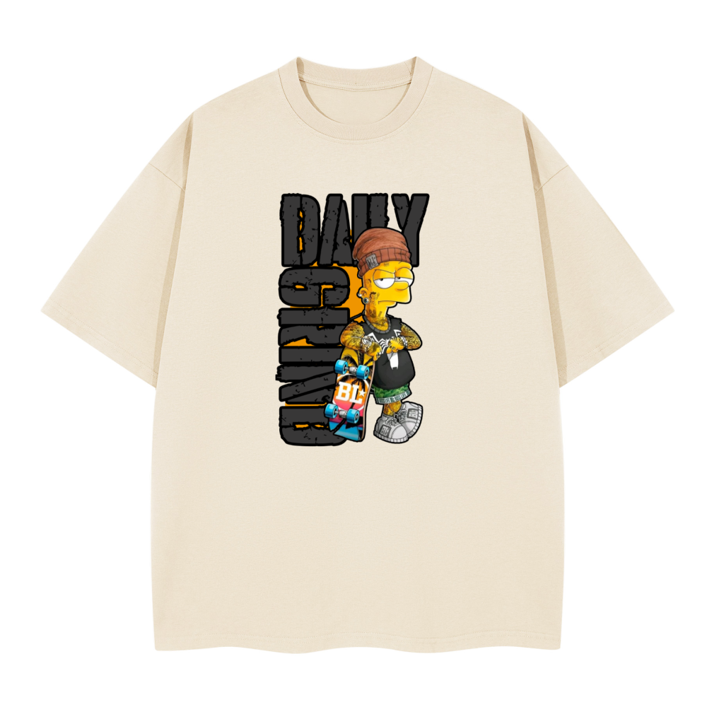 Skater Hustle Tee Unisex Boxy T-shirt