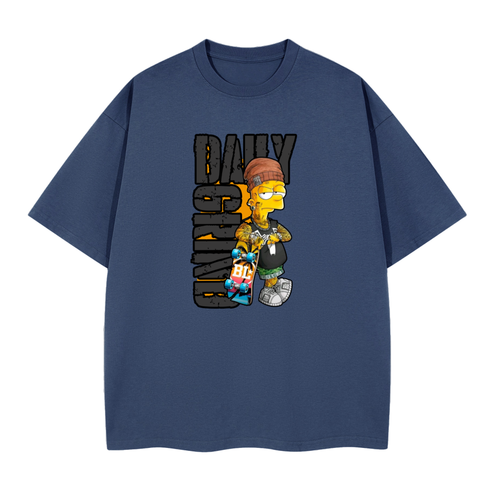 Skater Hustle Tee Unisex Boxy T-shirt