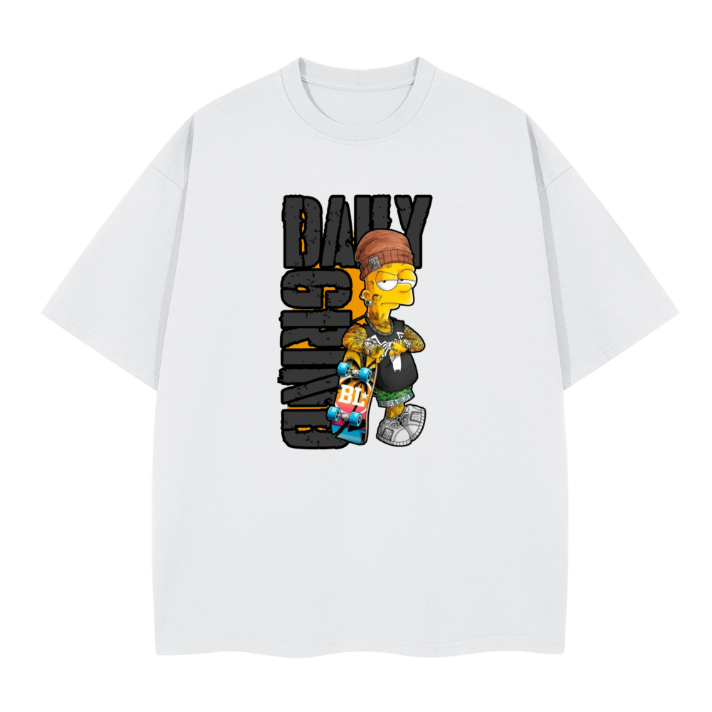 Skater Hustle Tee Unisex Boxy T-shirt