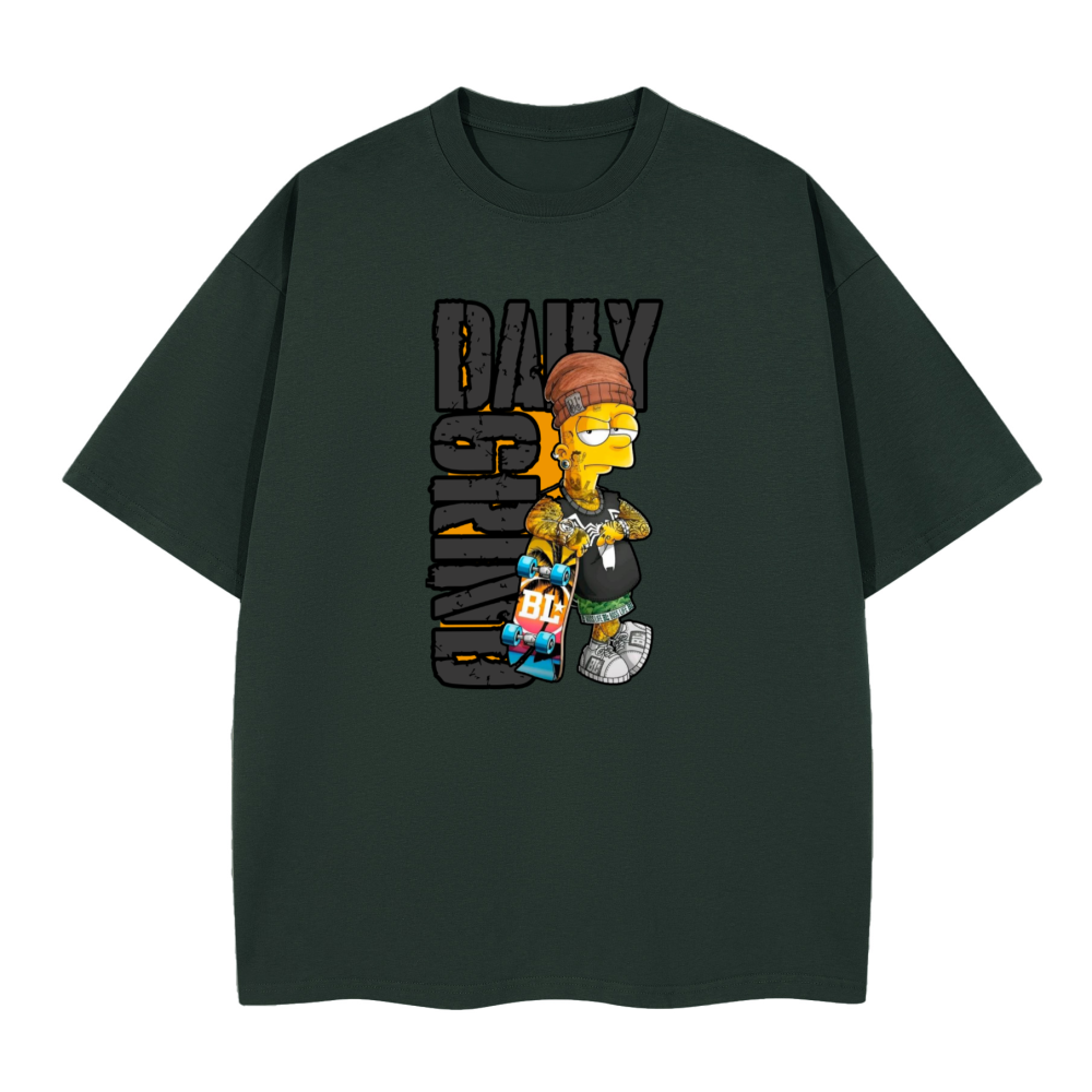 Skater Hustle Tee Unisex Boxy T-shirt