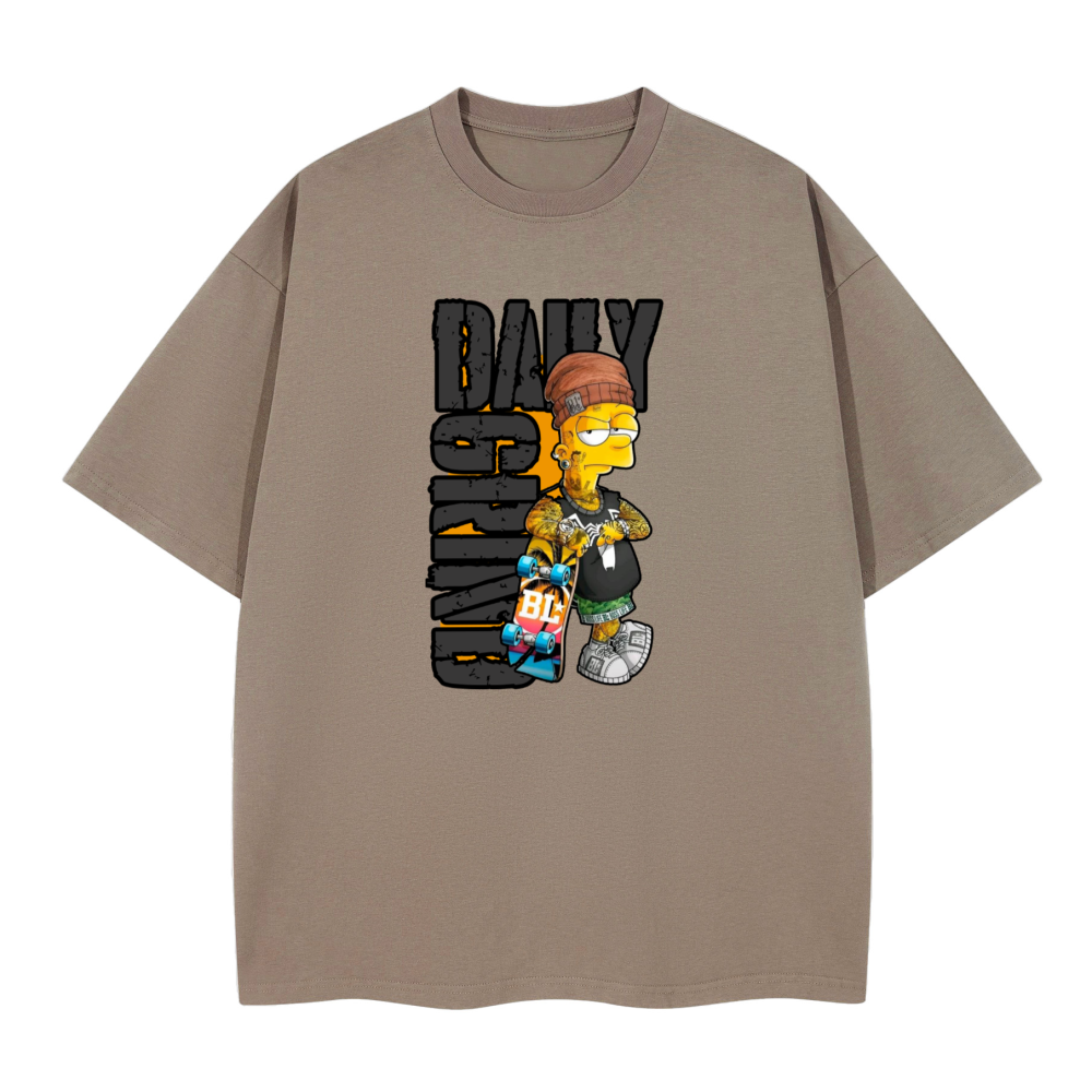 Skater Hustle Tee Unisex Boxy T-shirt
