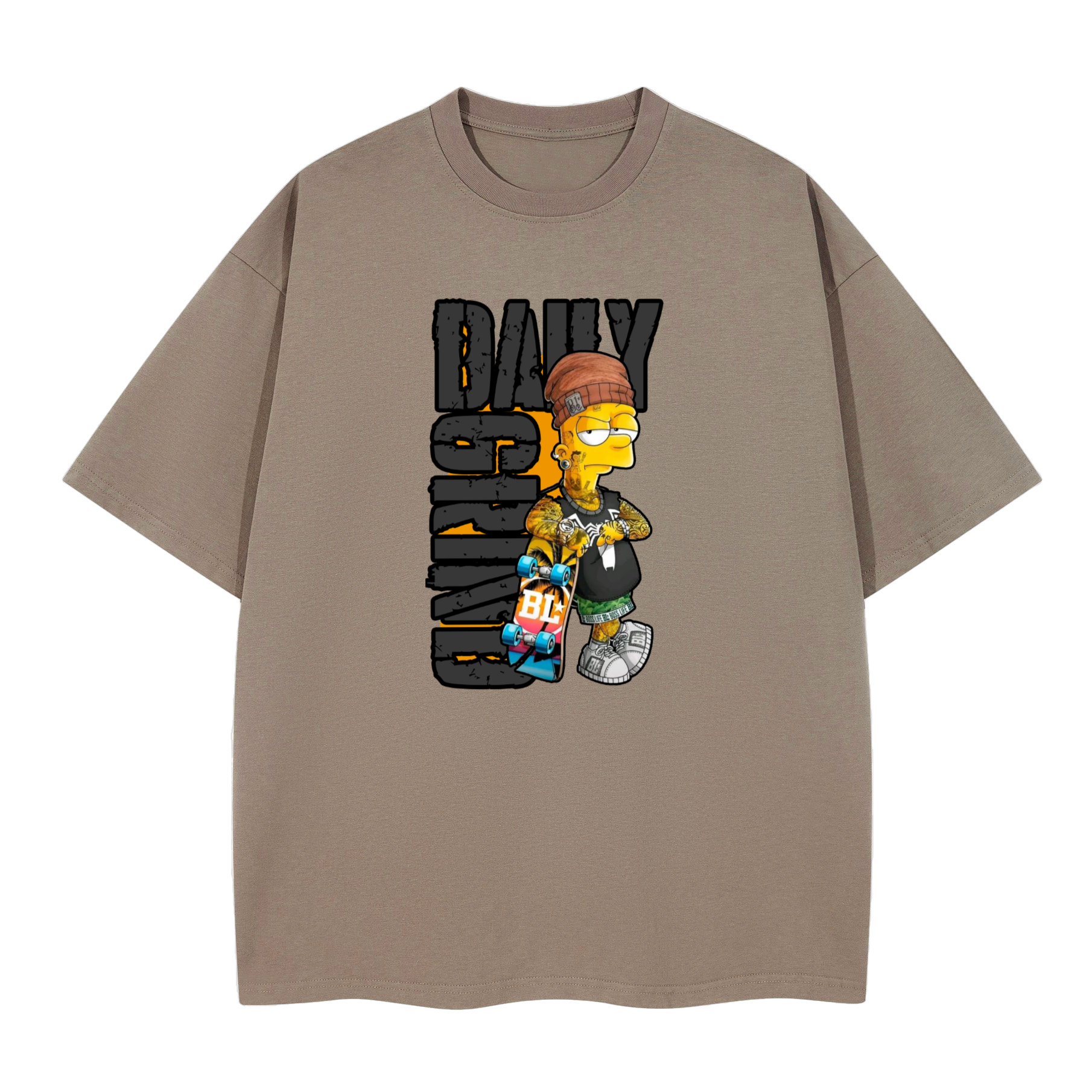 Skater Hustle Tee Unisex Boxy T-shirt