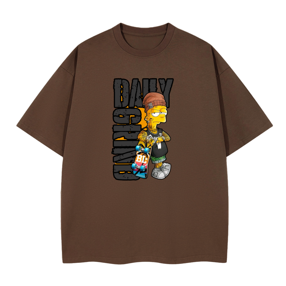 Skater Hustle Tee Unisex Boxy T-shirt