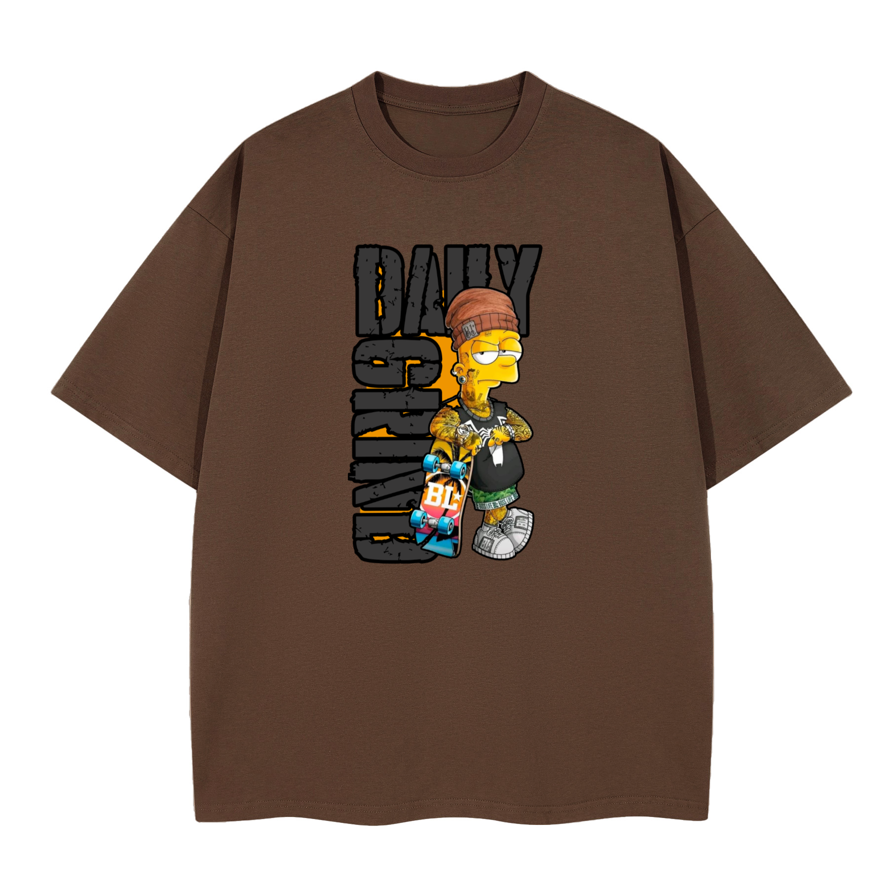 Skater Hustle Tee Unisex Boxy T-shirt