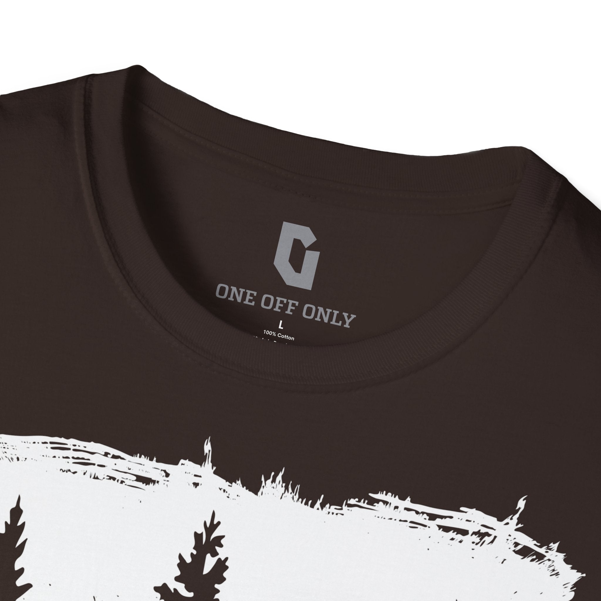 High-quality unisex tee featuring soft, pre-shrunk cotton and a minimalist print