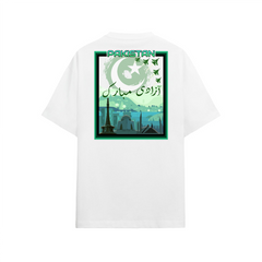Azadi Mubarak – Pakistani Art & Culture 14th August Unisex Relaxed Fit T-shirt