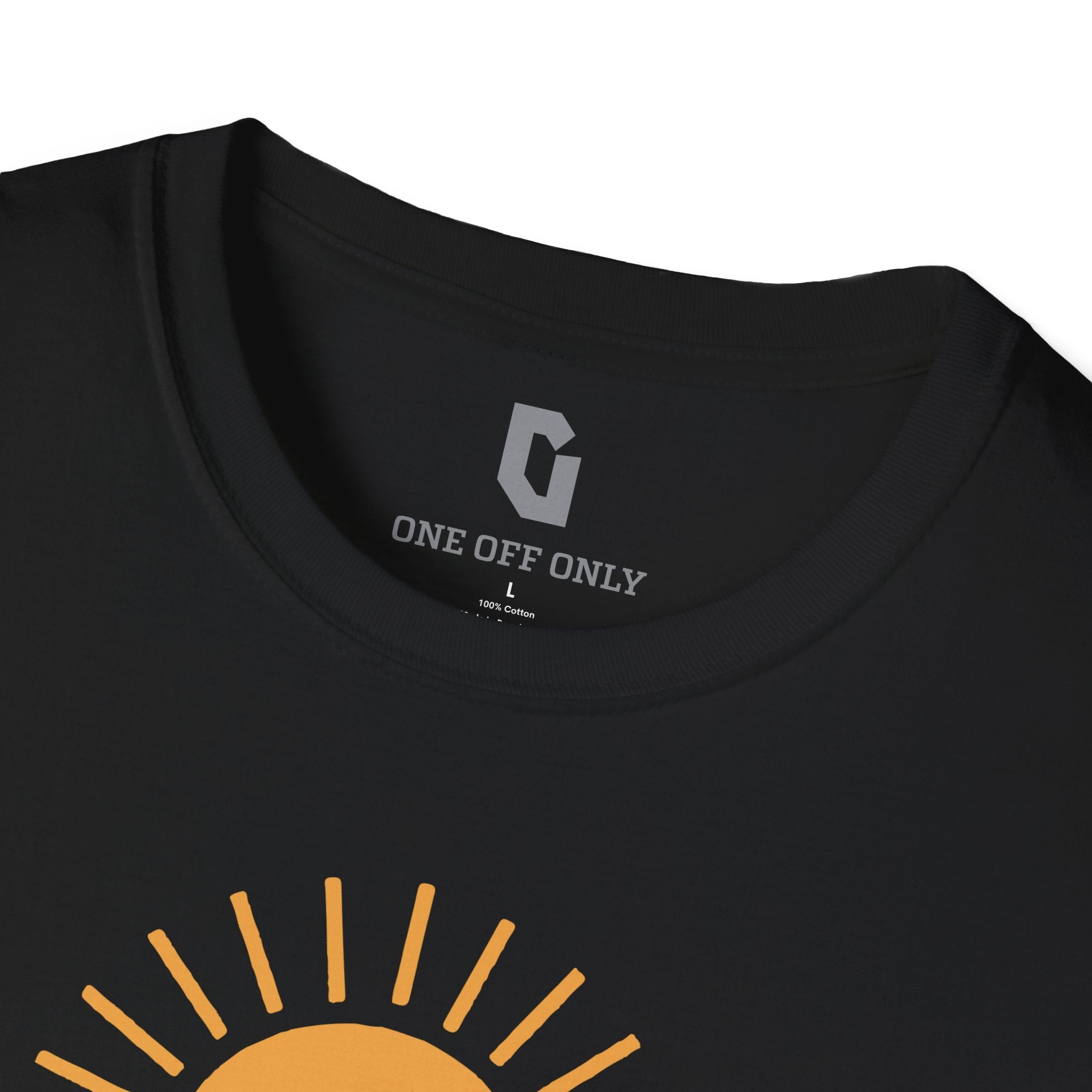 High-quality unisex tee featuring soft, pre-shrunk cotton and a minimalist print